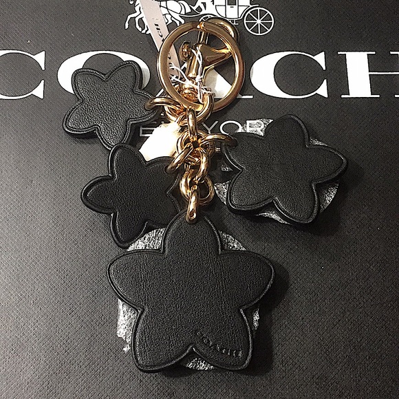 COACH - WILDFLOWER MIX BAG CHARM (NWT) - Picture 4 of 12